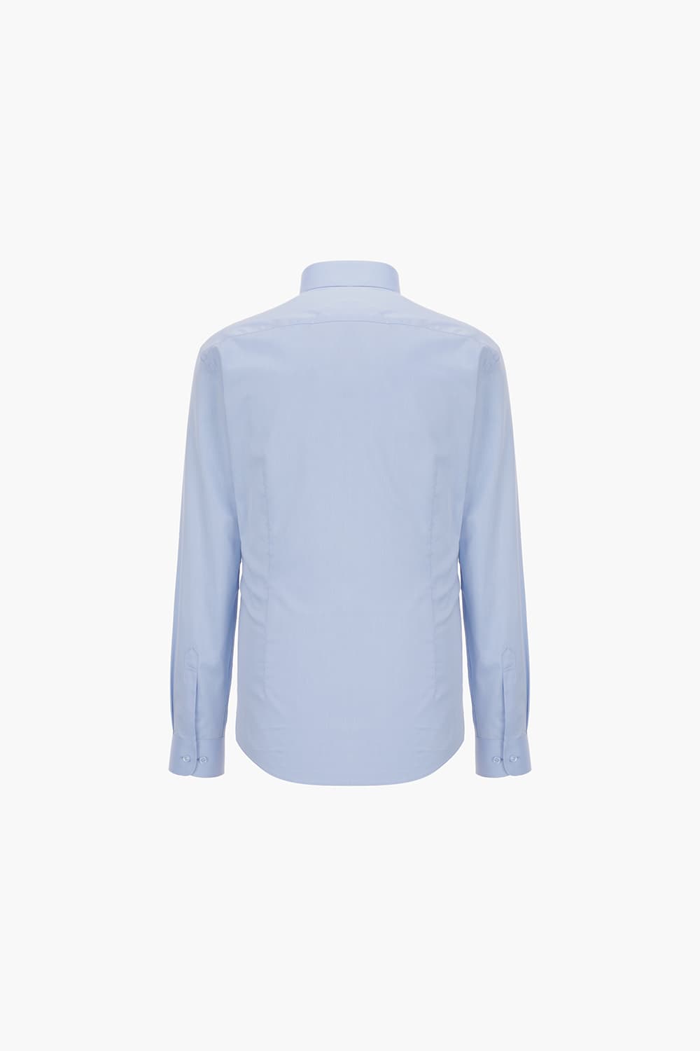 [LAST SIZE] 히든 트리콜로르 컴포터블 긴팔셔츠 블루