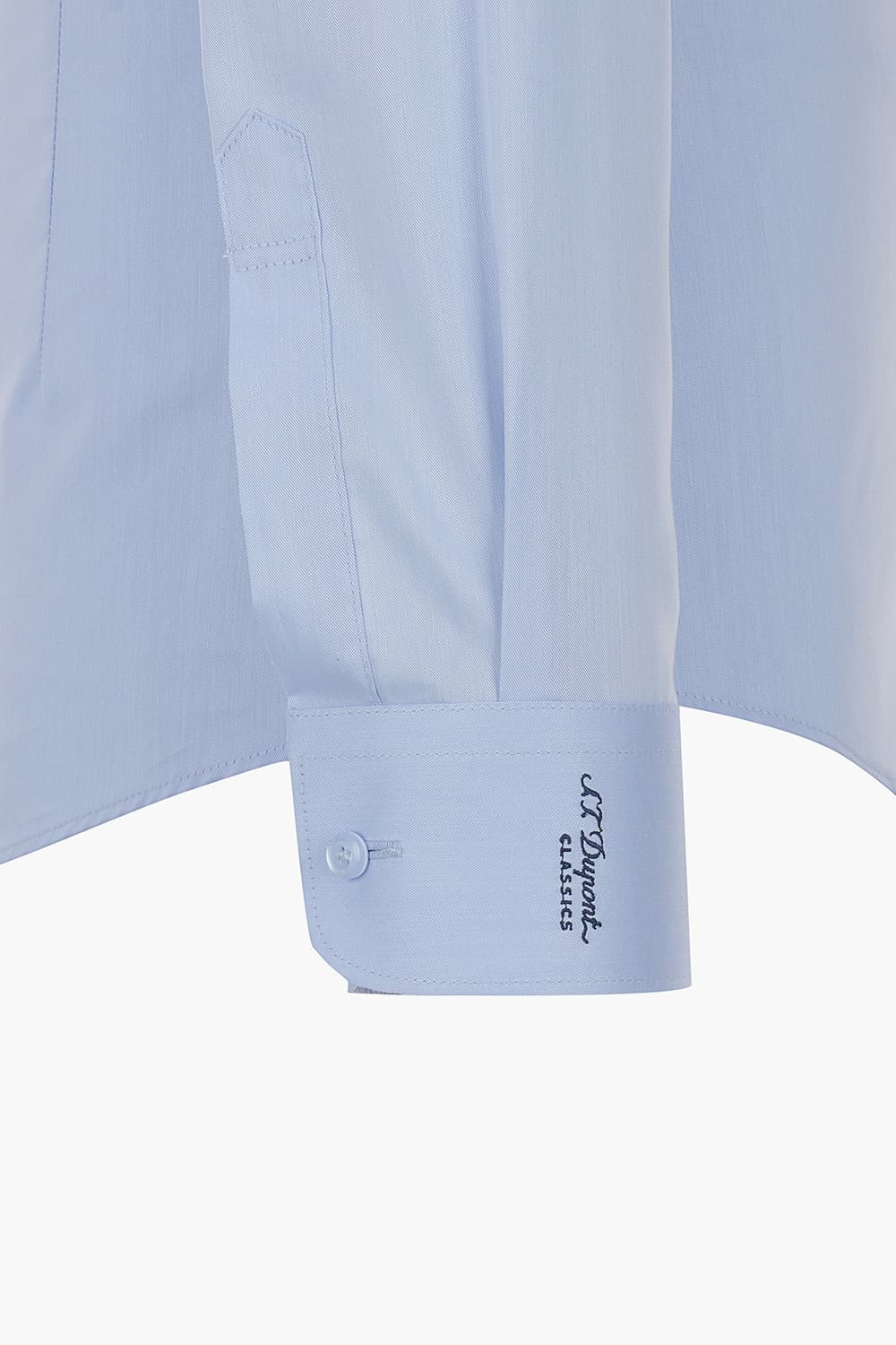 [LAST SIZE] 히든 트리콜로르 컴포터블 긴팔셔츠 블루