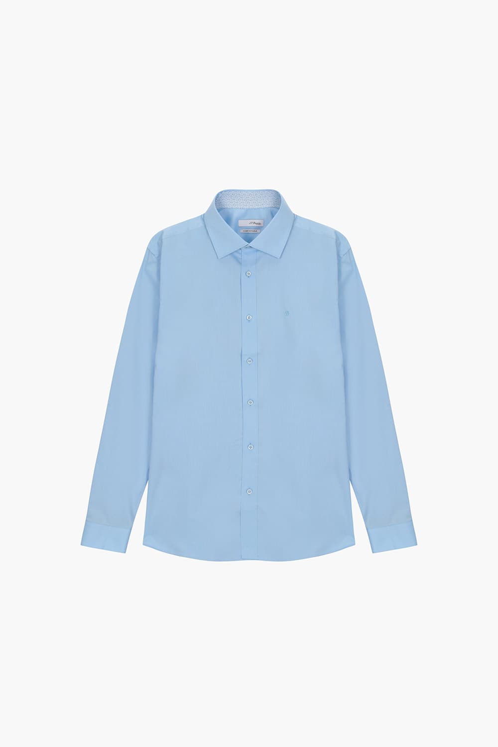 [LAST SIZE] 스트레치 배색 925 컴포터블 셔츠 블루