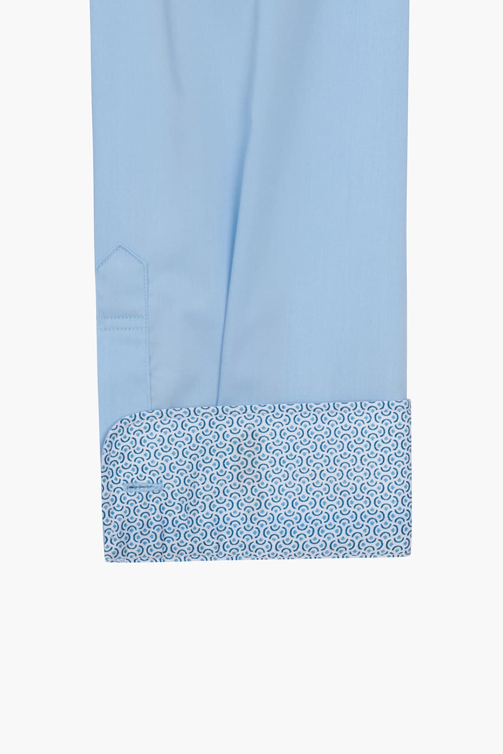 [LAST SIZE] 스트레치 배색 925 컴포터블 셔츠 블루