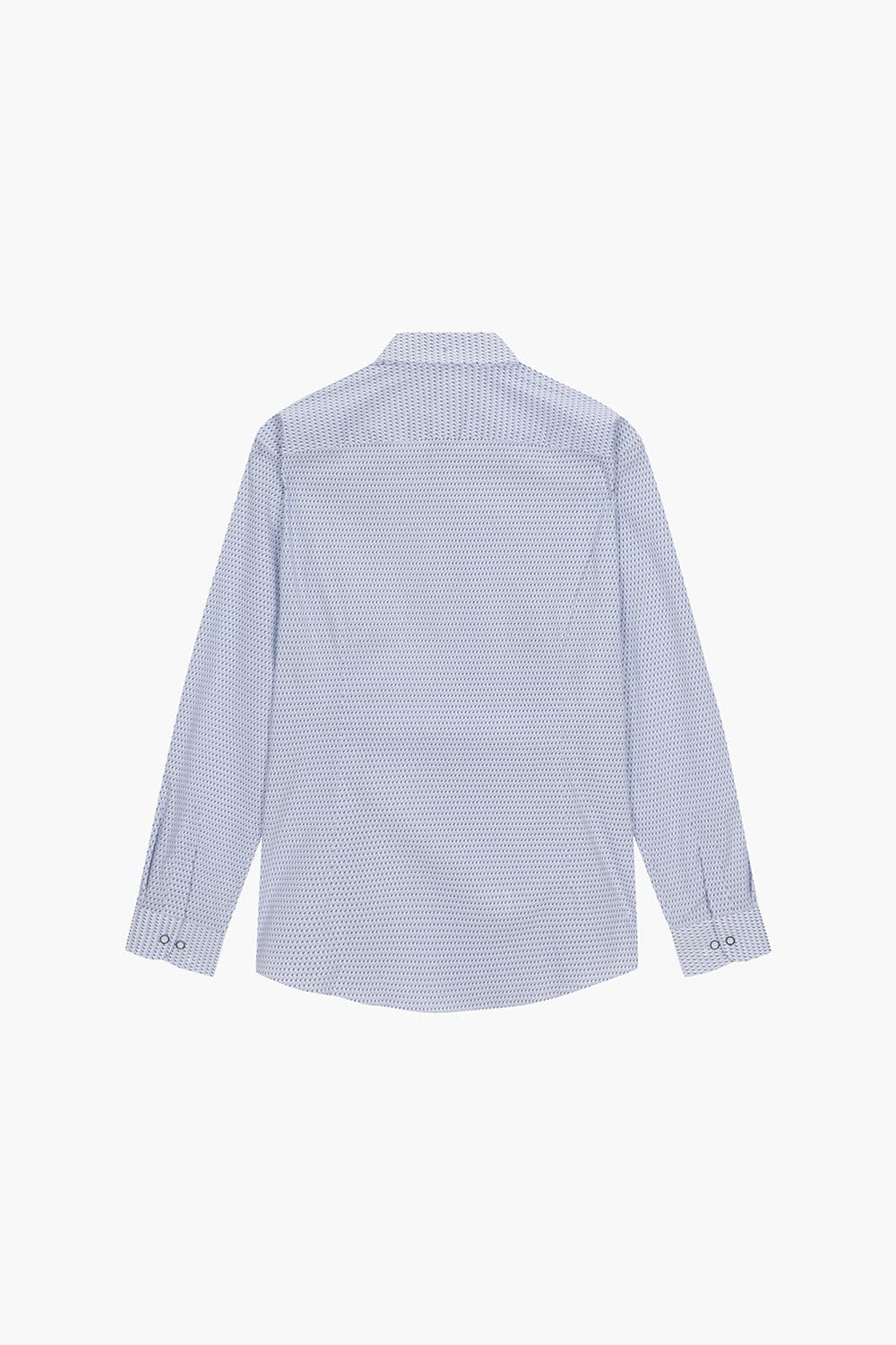 [LAST SIZE] 스트레치 프린트 769 컴포터블 셔츠 블루