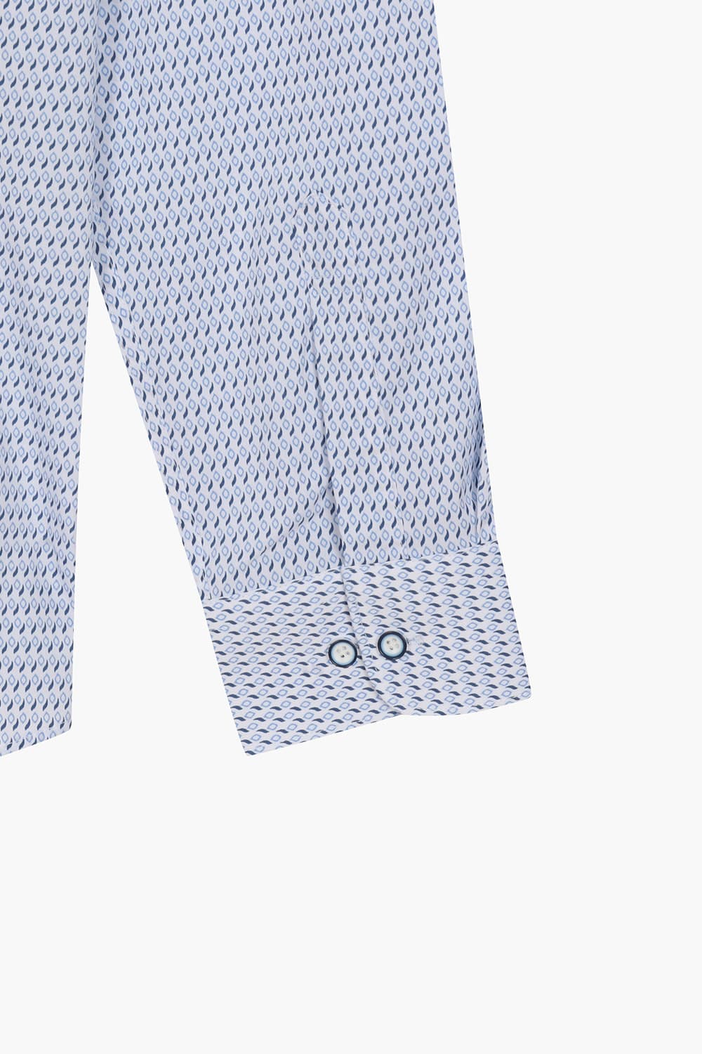 [LAST SIZE] 스트레치 프린트 769 컴포터블 셔츠 블루