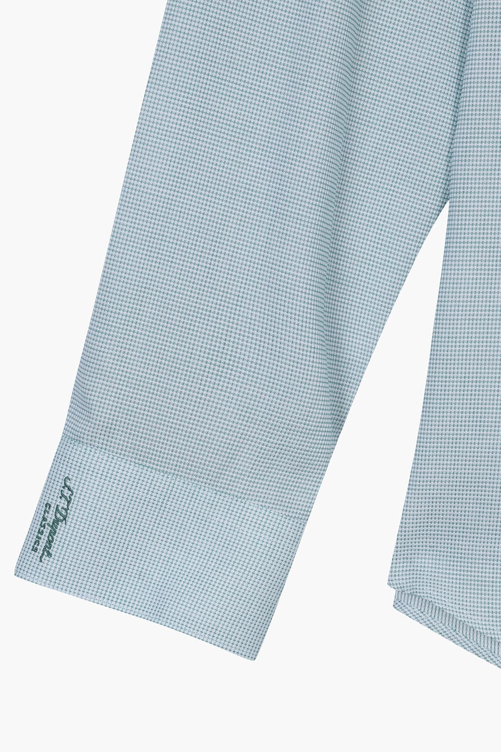 [LAST SIZE] 텐셀 도비 솔리드 배색 760 컴포터블 셔츠 그린