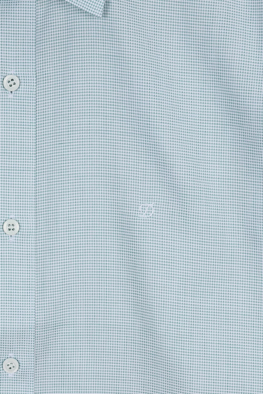 [LAST SIZE] 텐셀 도비 솔리드 배색 760 컴포터블 셔츠 그린