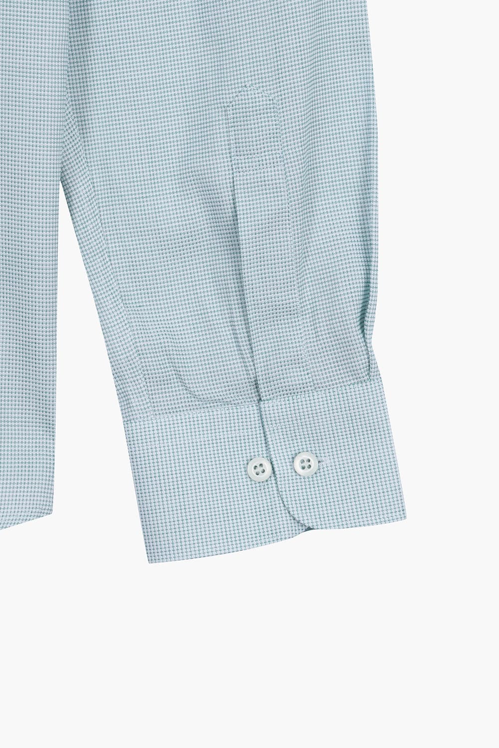 [LAST SIZE] 텐셀 도비 솔리드 배색 760 컴포터블 셔츠 그린