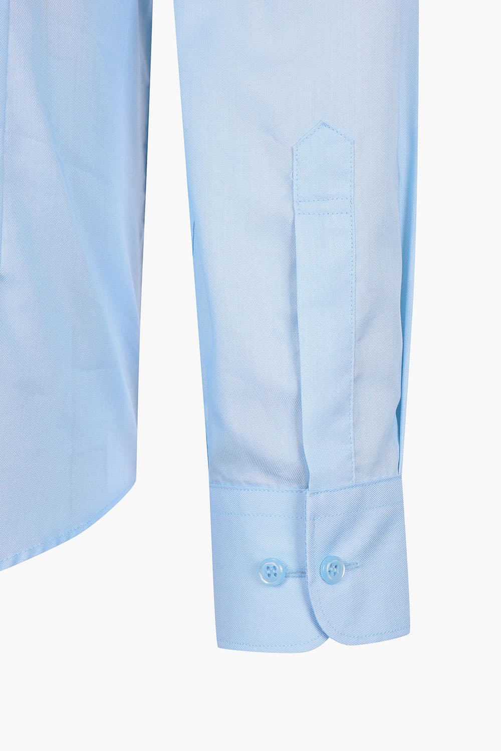 [LAST SIZE] 트윌 솔리드 스냅 카라 752 컴포터블 셔츠 블루