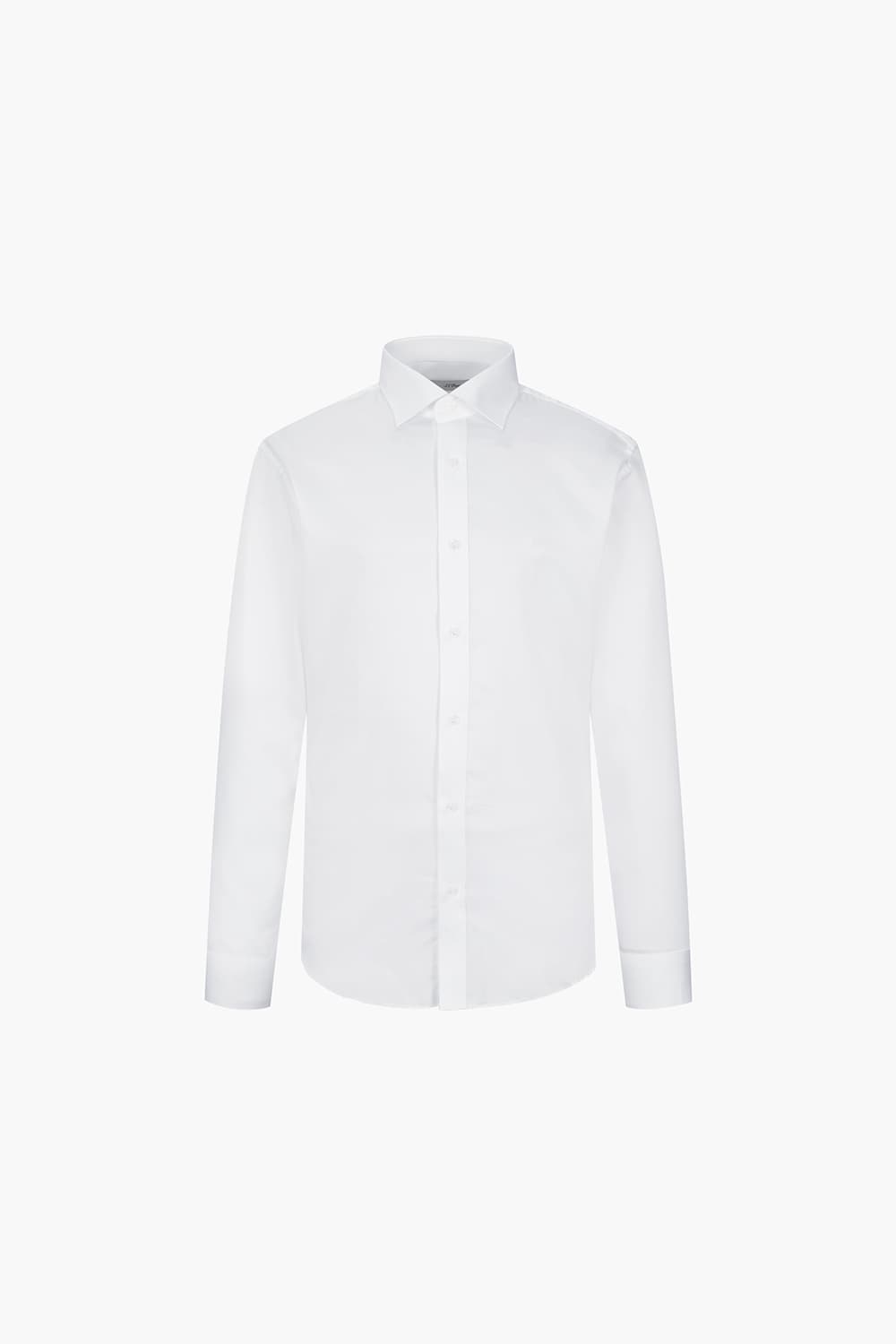 [LAST SIZE] 사틴 솔리드 921 컴포터블 셔츠 화이트