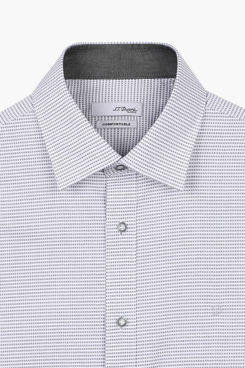 [LAST SIZE] 투톤 도비 배색 760 컴포터블 셔츠 그레이