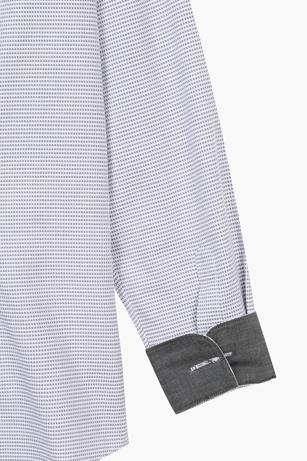 [LAST SIZE] 투톤 도비 배색 760 컴포터블 셔츠 그레이