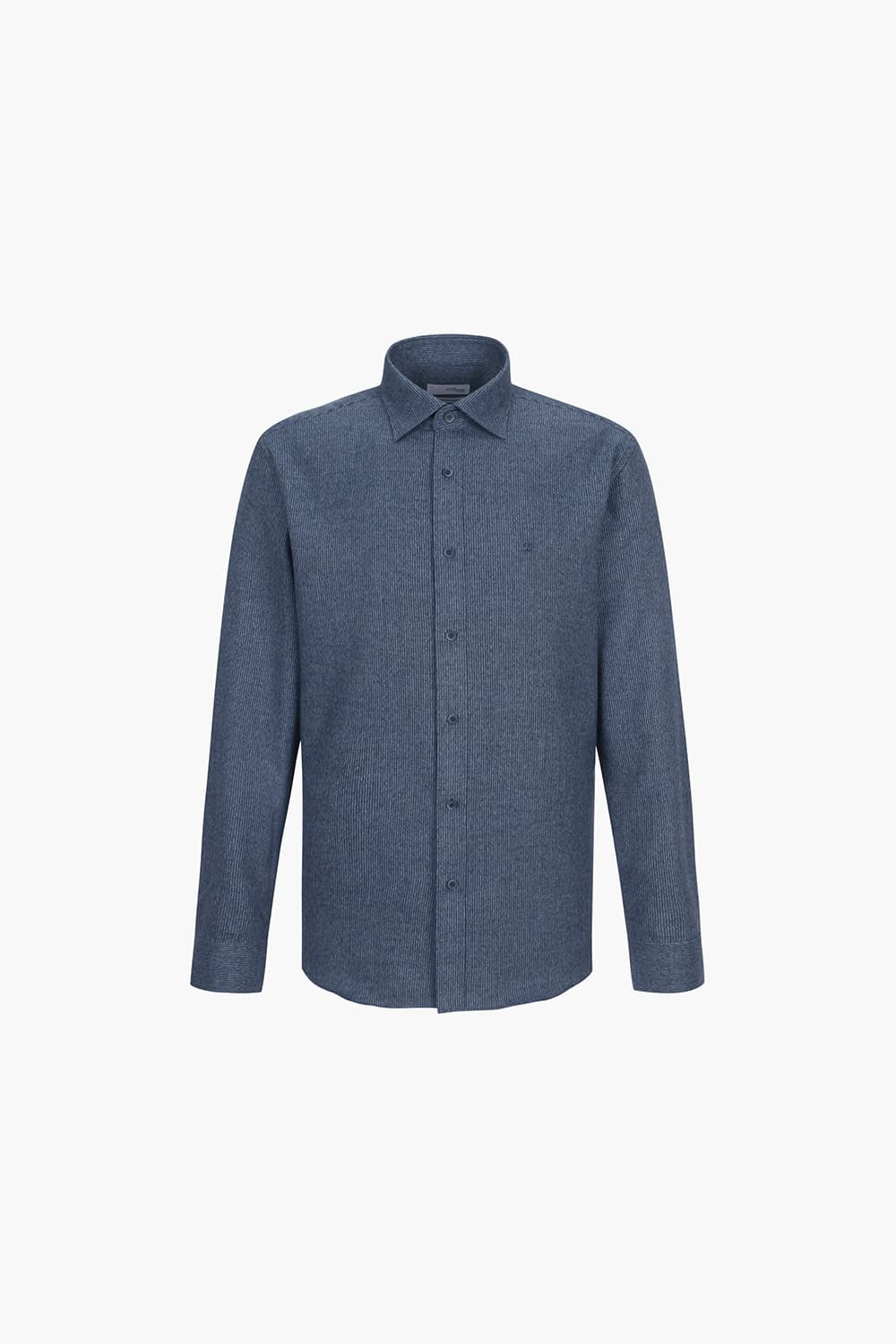 [LAST SIZE] 스트라이프 기모 782 컴포터블 셔츠 블루