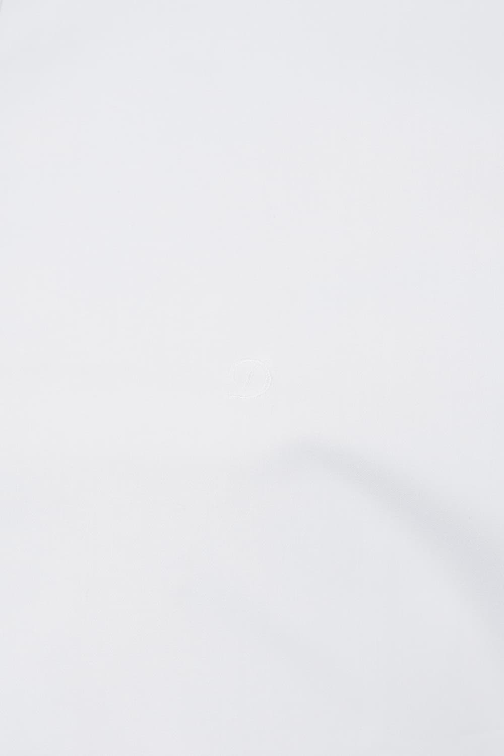 [LAST SIZE] 스트레치 배색 포인트 755 컴포터블 셔츠 화이트