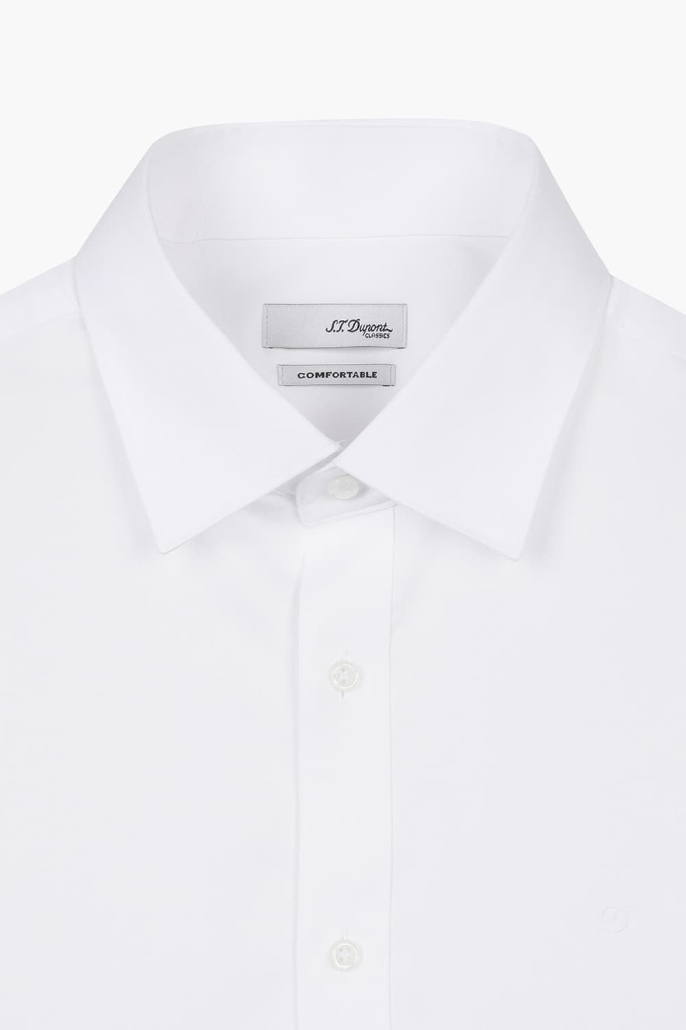 [LAST SIZE] 면혼방 솔리드 751 컴포터블 셔츠 화이트