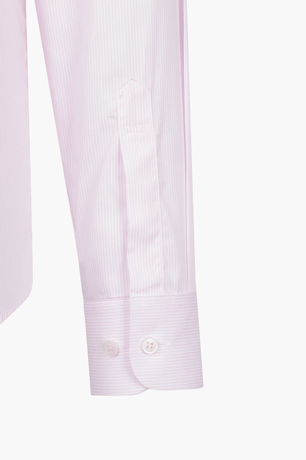 [LAST SIZE] [120수] 순면 스트라이프 327 컴포터블 셔츠 핑크