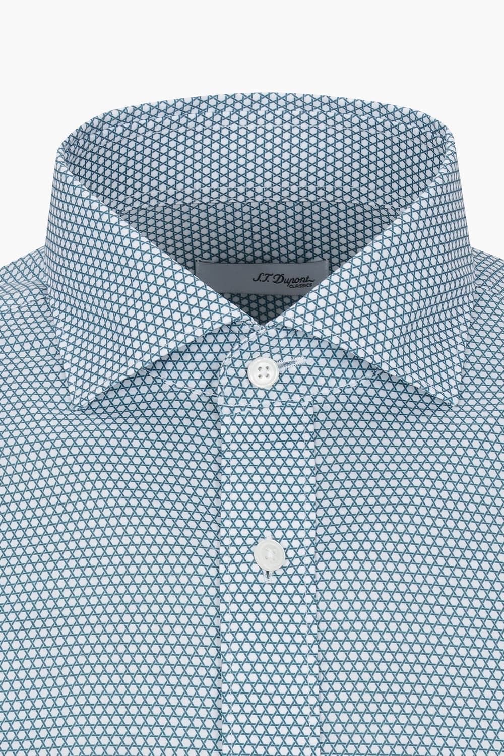 [LAST SIZE] 순면 그린 모티브 프린트 254 컴포터블 셔츠 그린