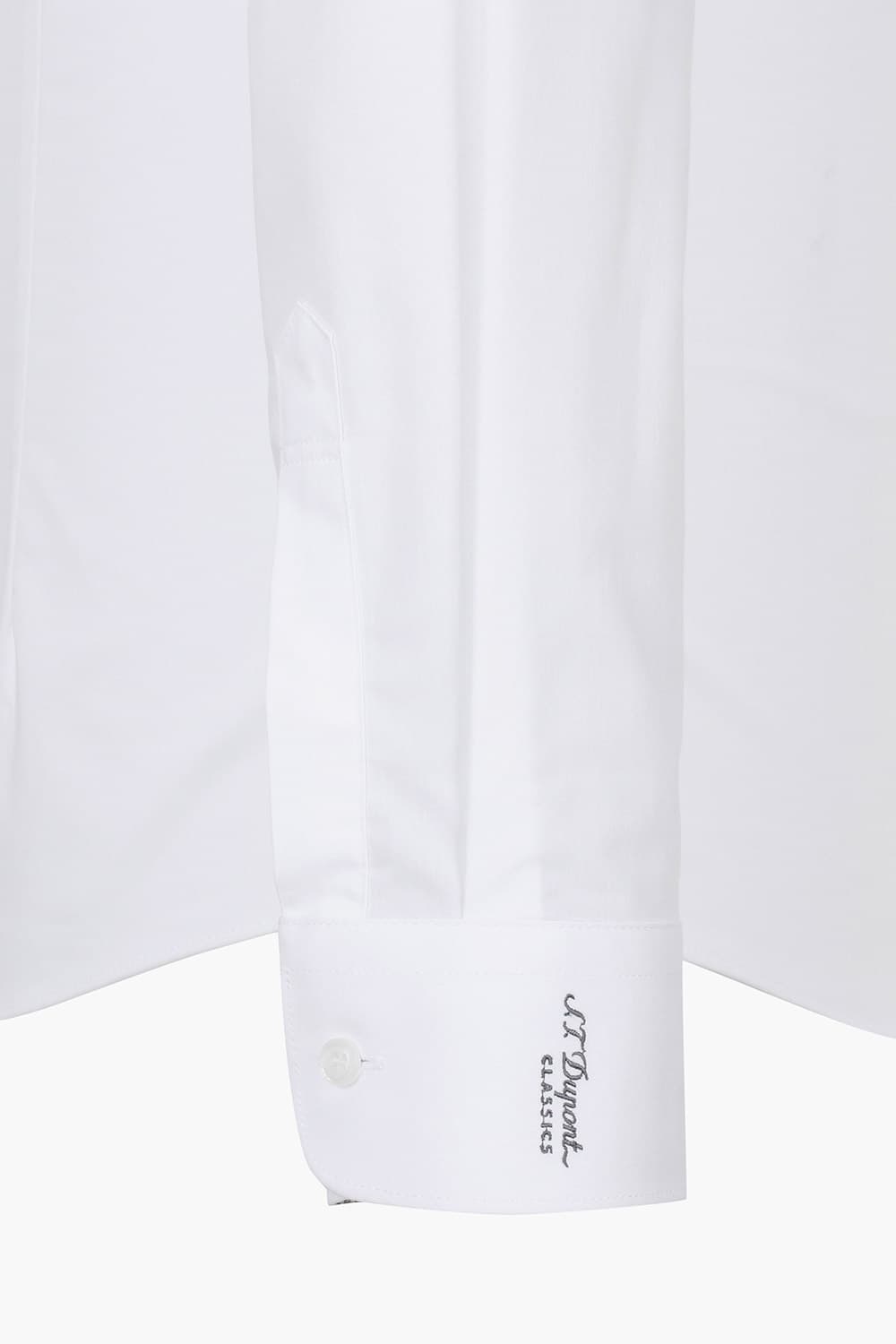 [LAST SIZE] 스트레치 프린트 배색 363 컴포터블 셔츠 화이트