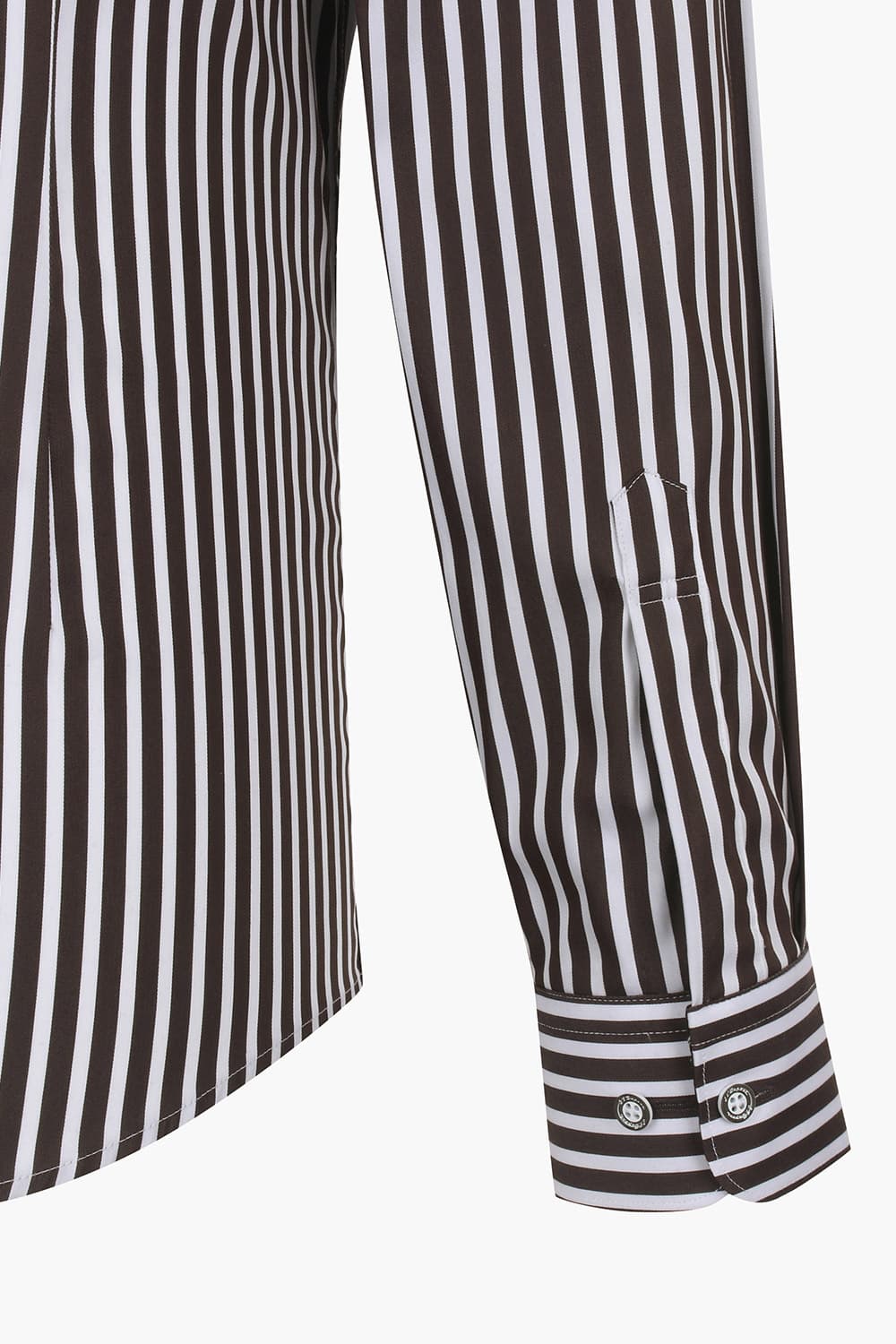 [LAST SIZE] 스트레치 볼드 스트라이프 324 컴포터블 셔츠 브라운