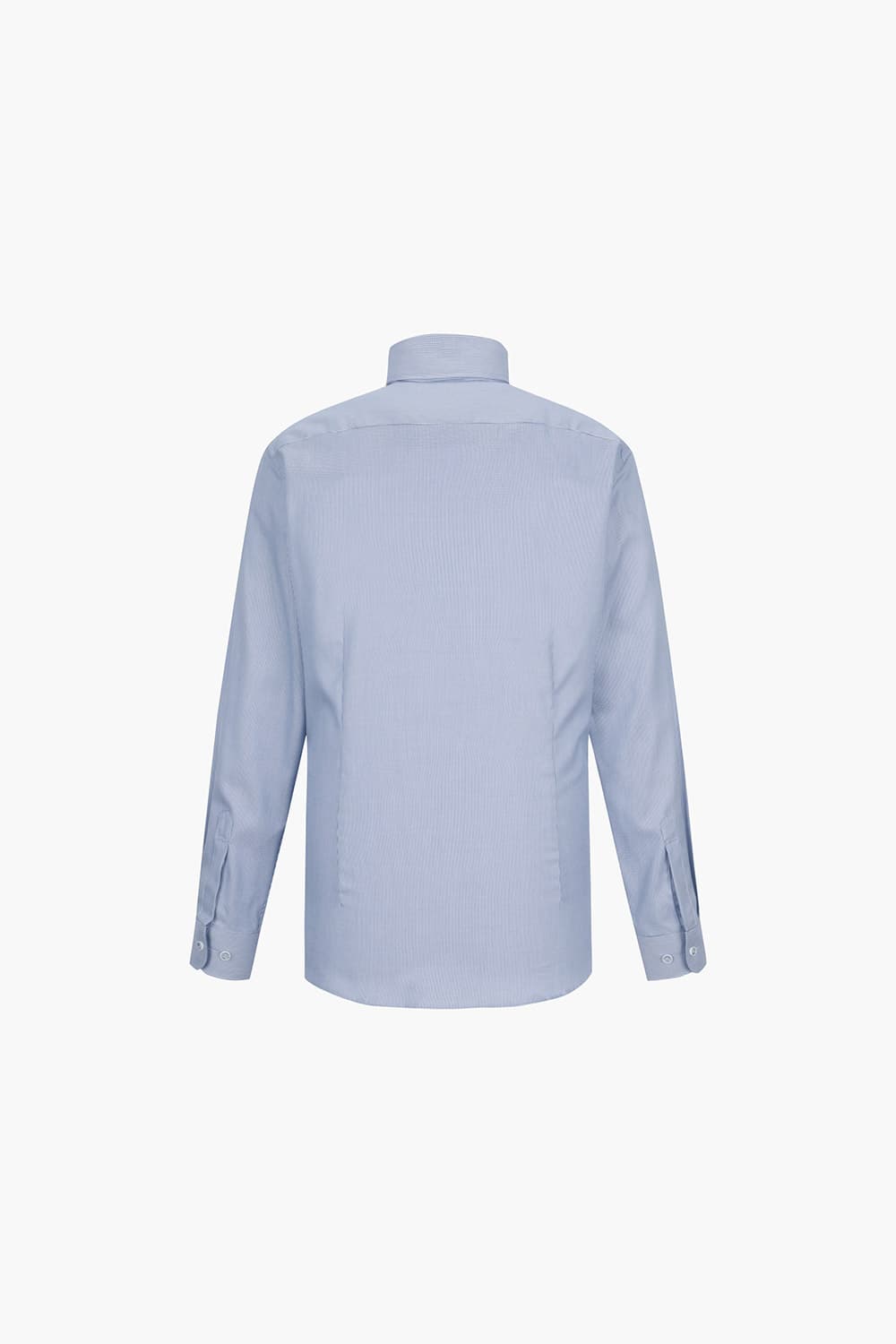 [LAST SIZE] 텐셀 혼방 도비 배색 314 컴포터블 셔츠 블루