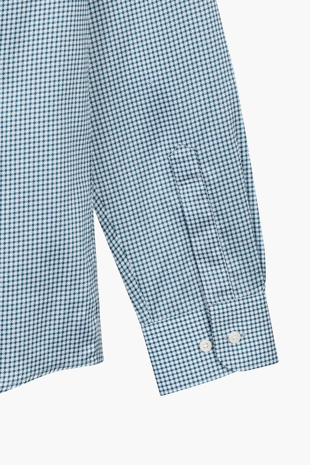 [LAST SIZE] 도트 모티브 프린트 255 컴포터블 셔츠 그린