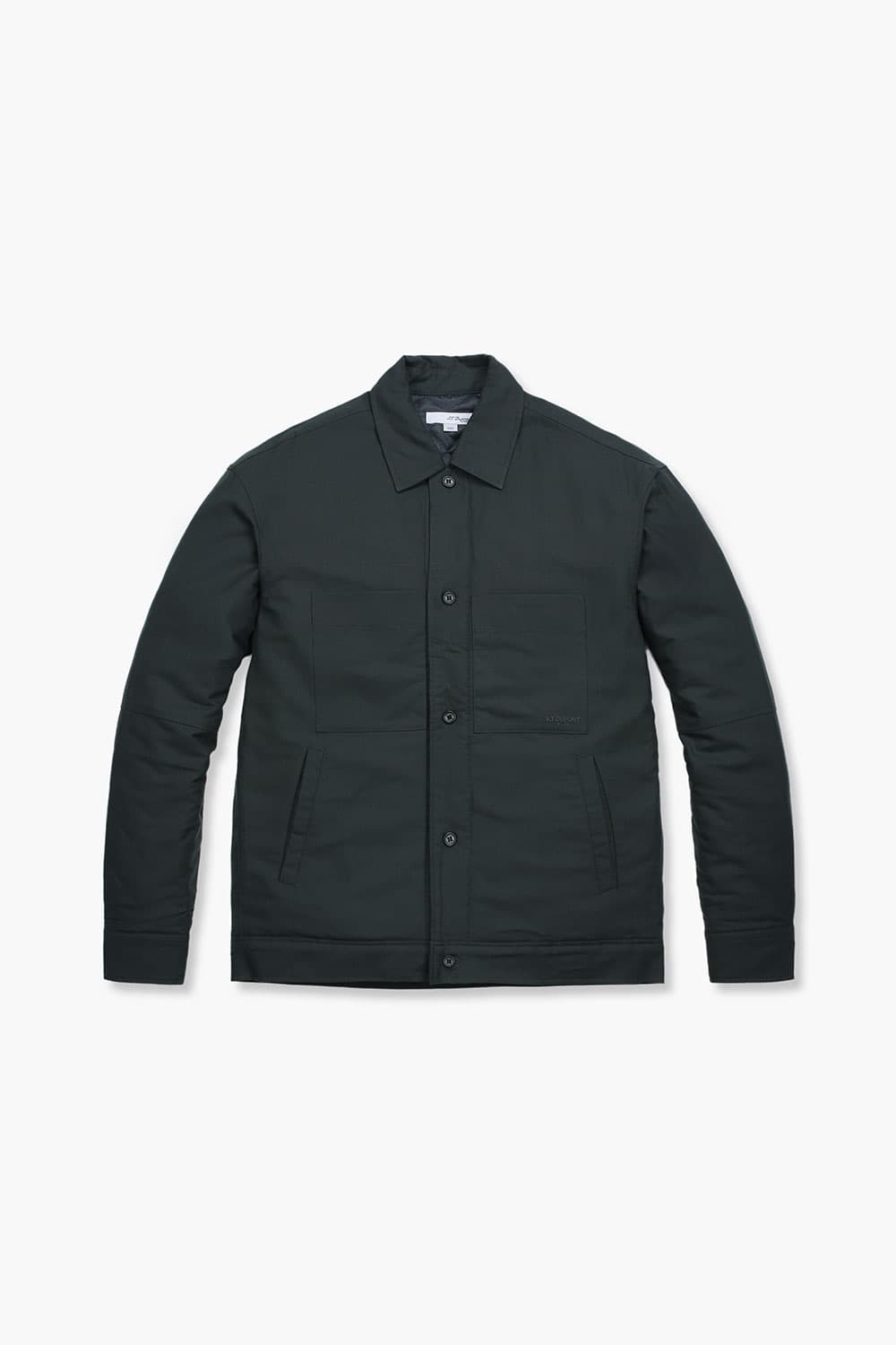 [LAST SIZE] 옥스포드 386 오버핏 퀼팅 셔켓 그린