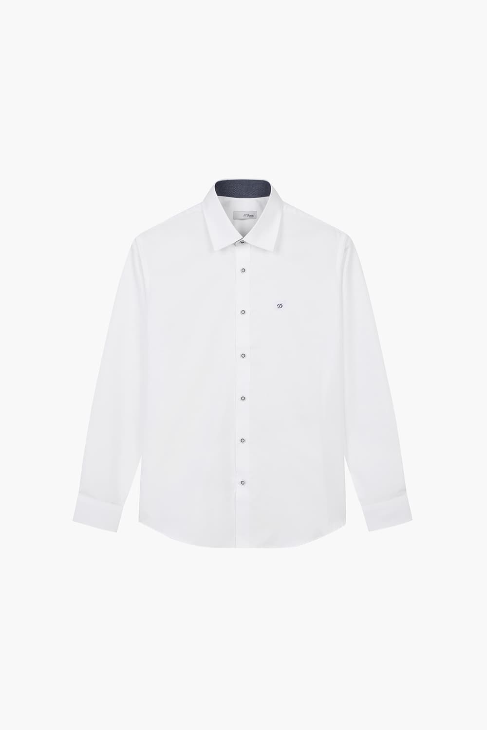 [LAST SIZE] 트윌 배색 363 컴포터블 셔츠 화이트