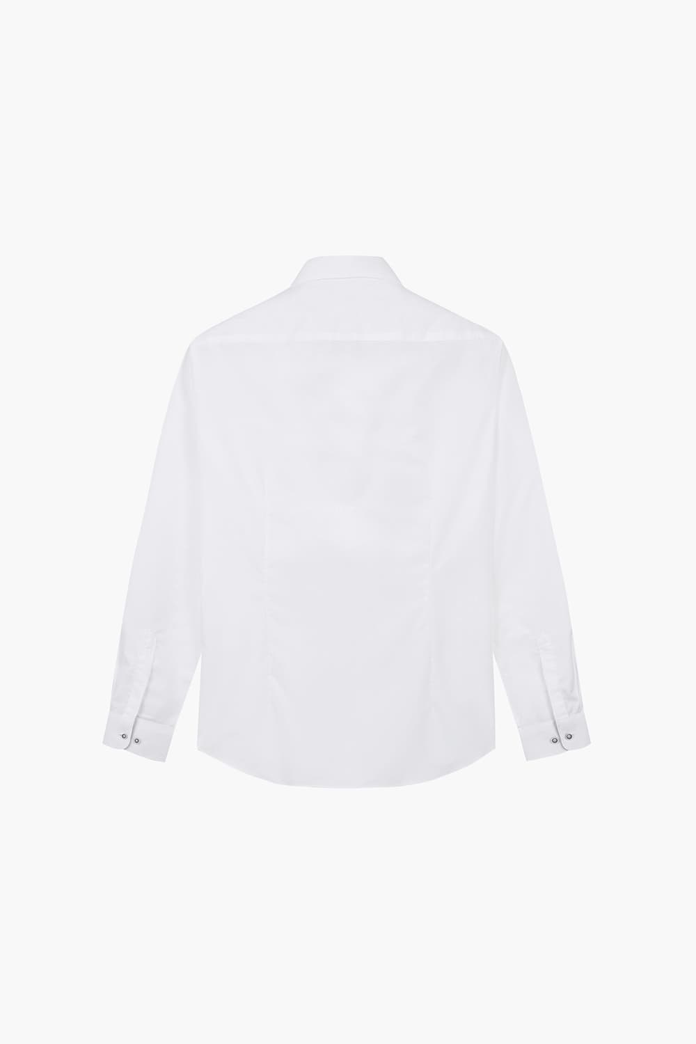 [LAST SIZE] 트윌 배색 363 컴포터블 셔츠 화이트