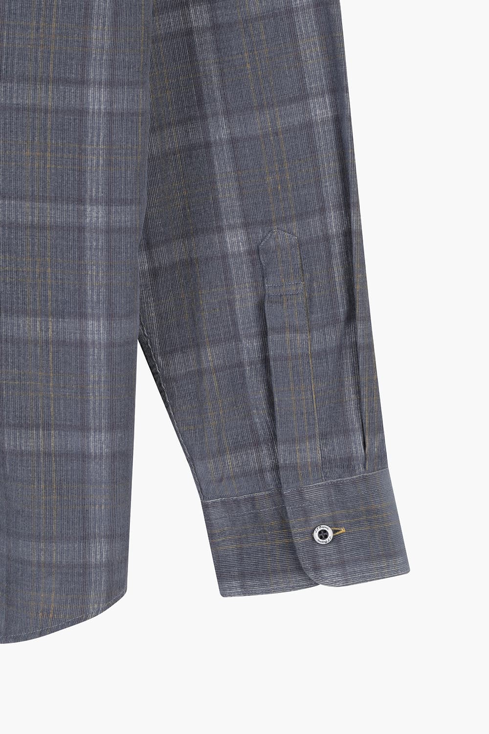 [LAST SIZE] 코듀로이 빅체크 334 컴포터블 셔츠 그레이