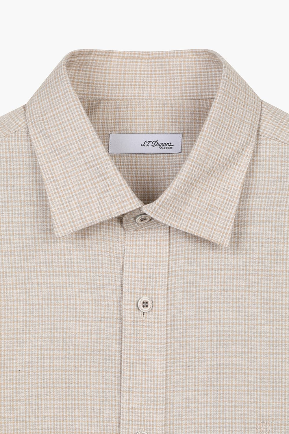 [LAST SIZE] 마이크로 체크 기모 331 컴포터블 셔츠 베이지