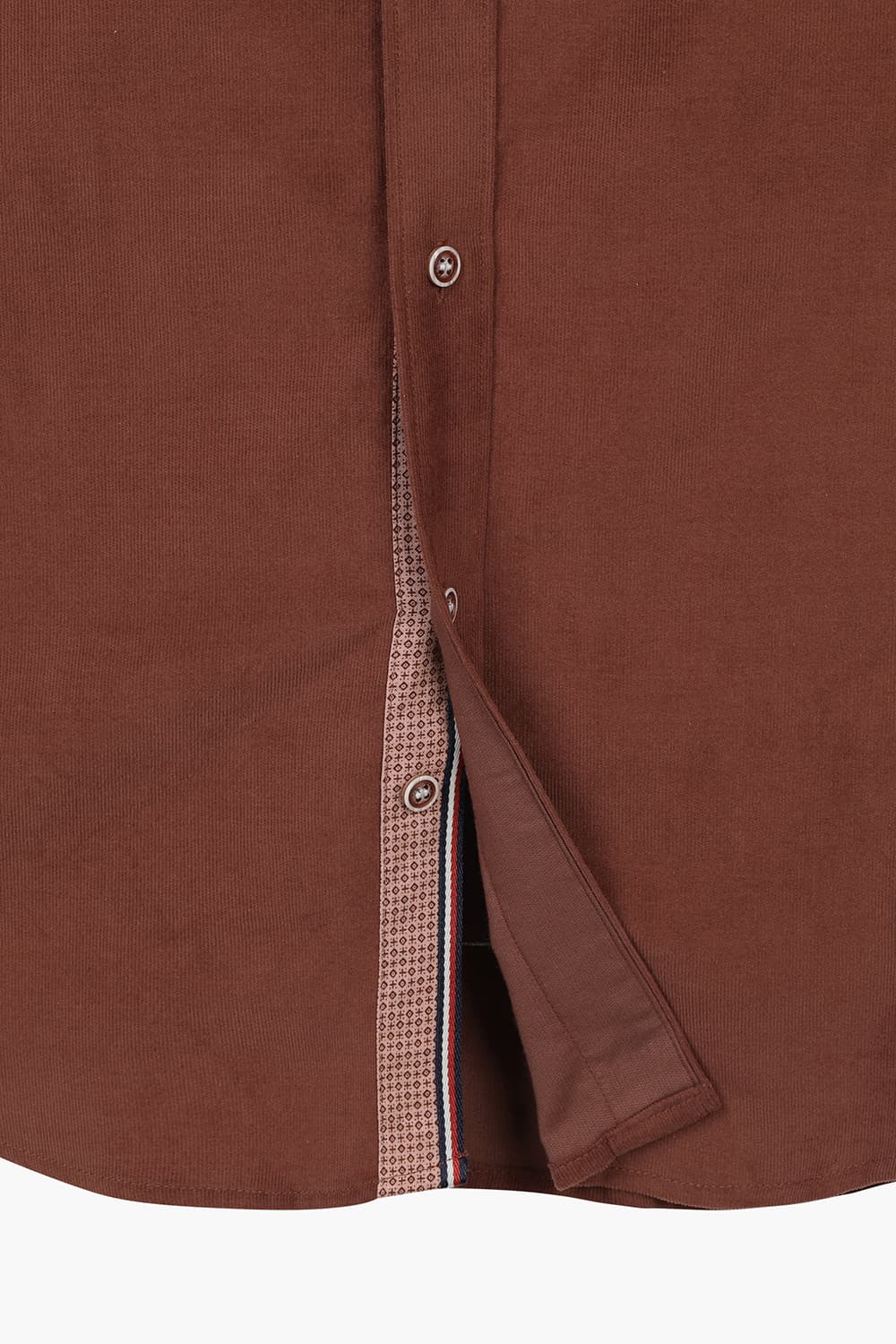 [LAST SIZE] 코듀로이 플라켓 트리콜로르 322 컴포터블 셔츠 브라운