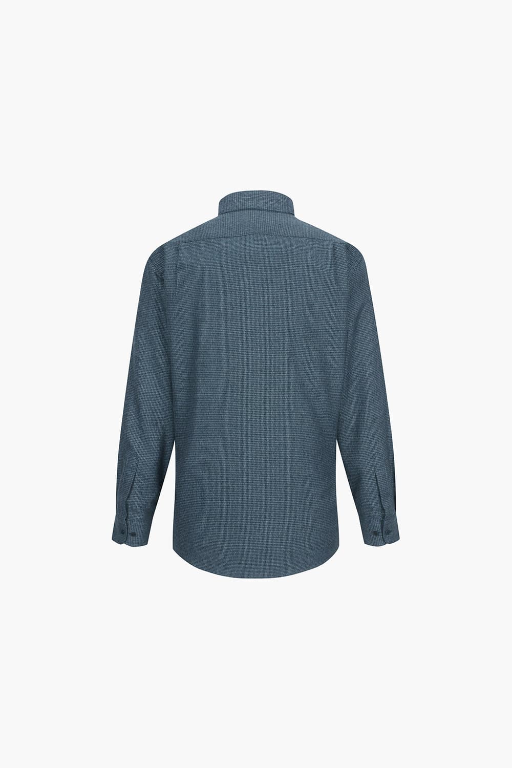 [LAST SIZE] 마이크로 하운드투스 체크 기모 732 비즈니스 셔츠 그린