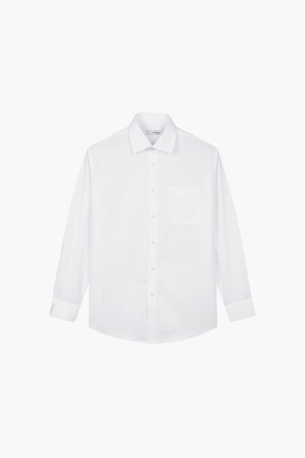 [LAST SIZE] 스트레치 솔리드 703 비즈니스 셔츠 화이트