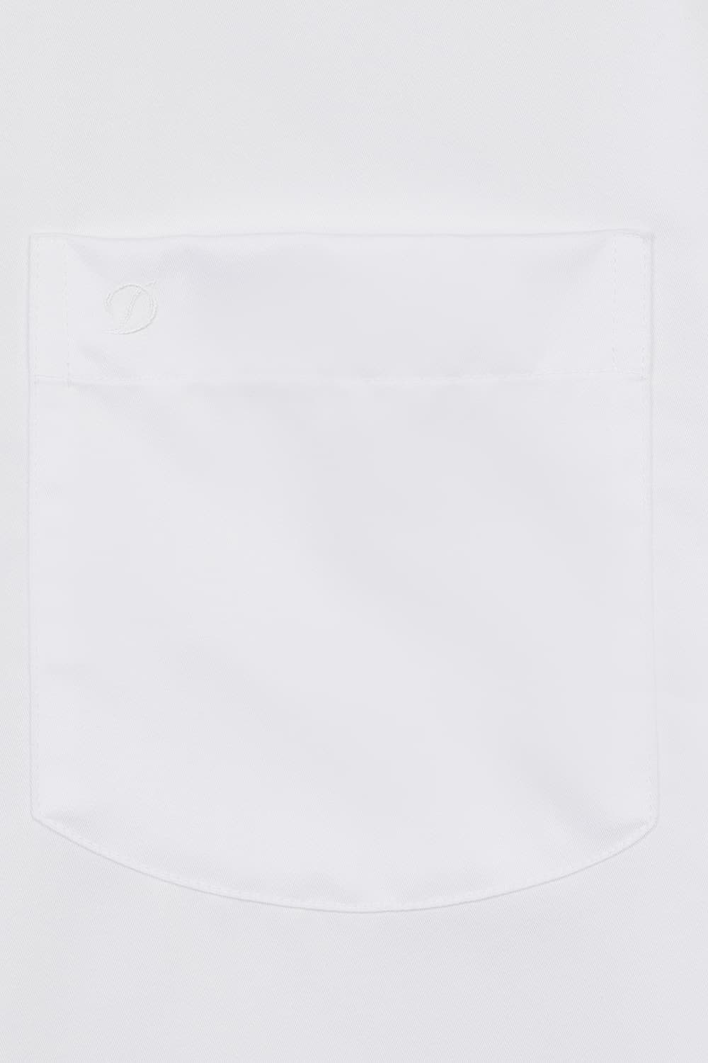 [LAST SIZE] 사틴 솔리드 701 비즈니스 셔츠 화이트