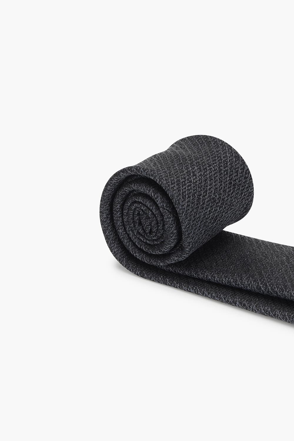 조직 솔리드 삼색 자수 254 넥타이 그레이 TE6SM62KA254TGY