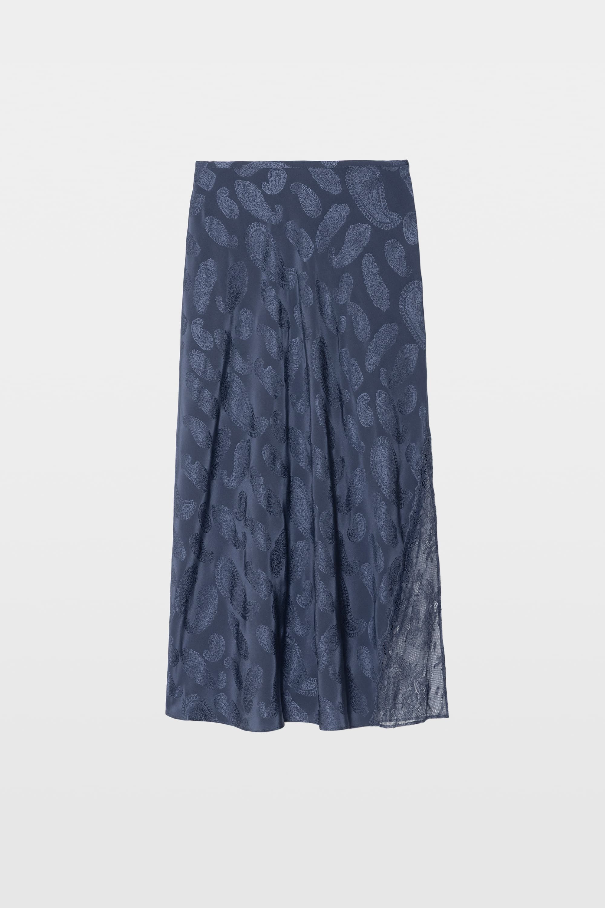 Jayla Paisley Silk Skirt