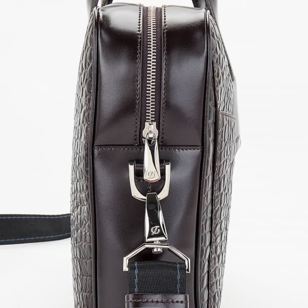 라인D 크로코 댄디 도큐먼트홀더 브라운 CG181163Z