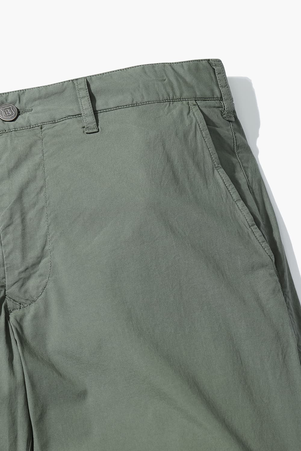 코튼 IVY 슬림팬츠 카키 RE2SMBAPT302R77