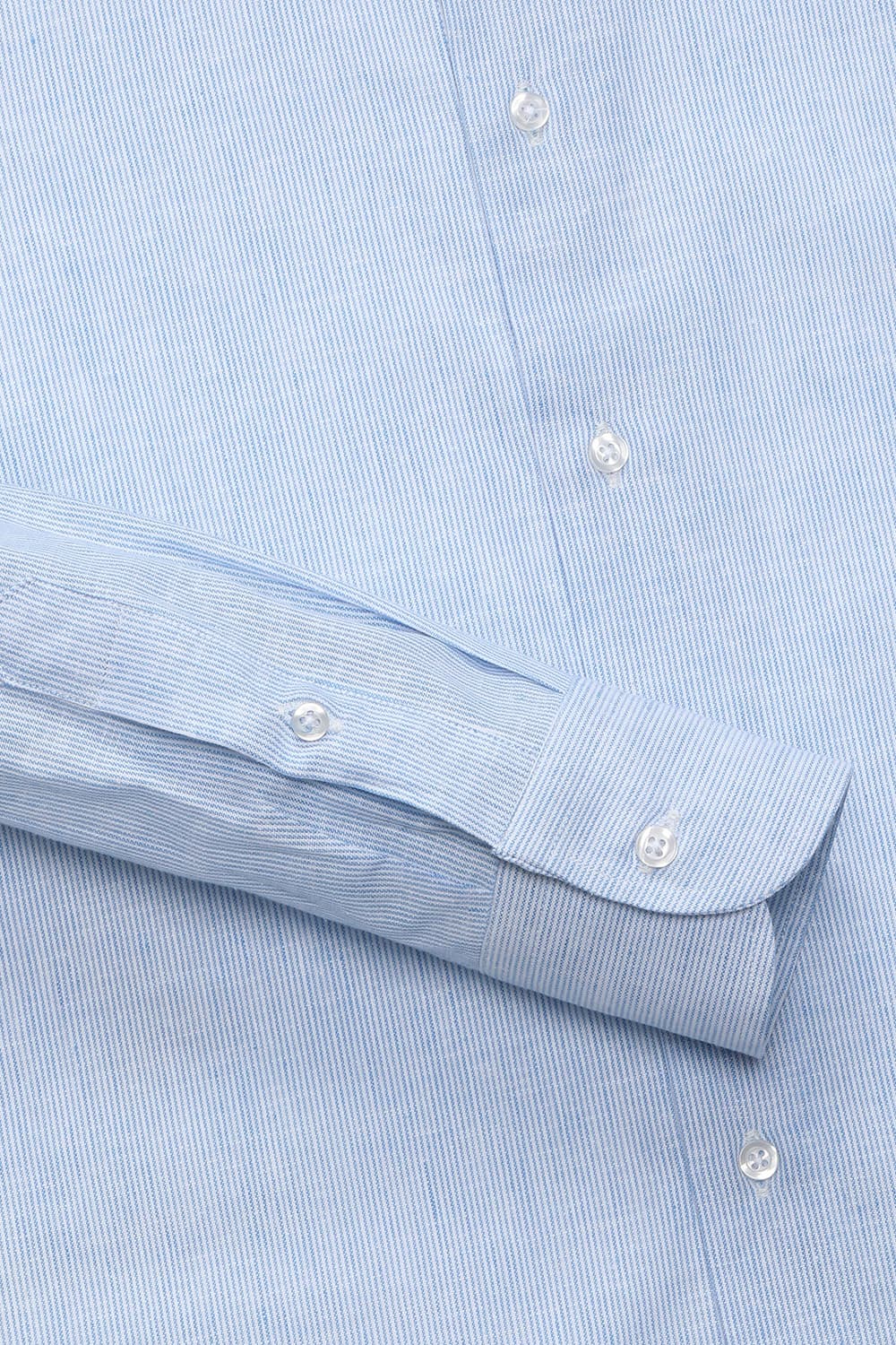 린넨믹스 스트라이프 셔츠 블루 RE3SMBASH802R63