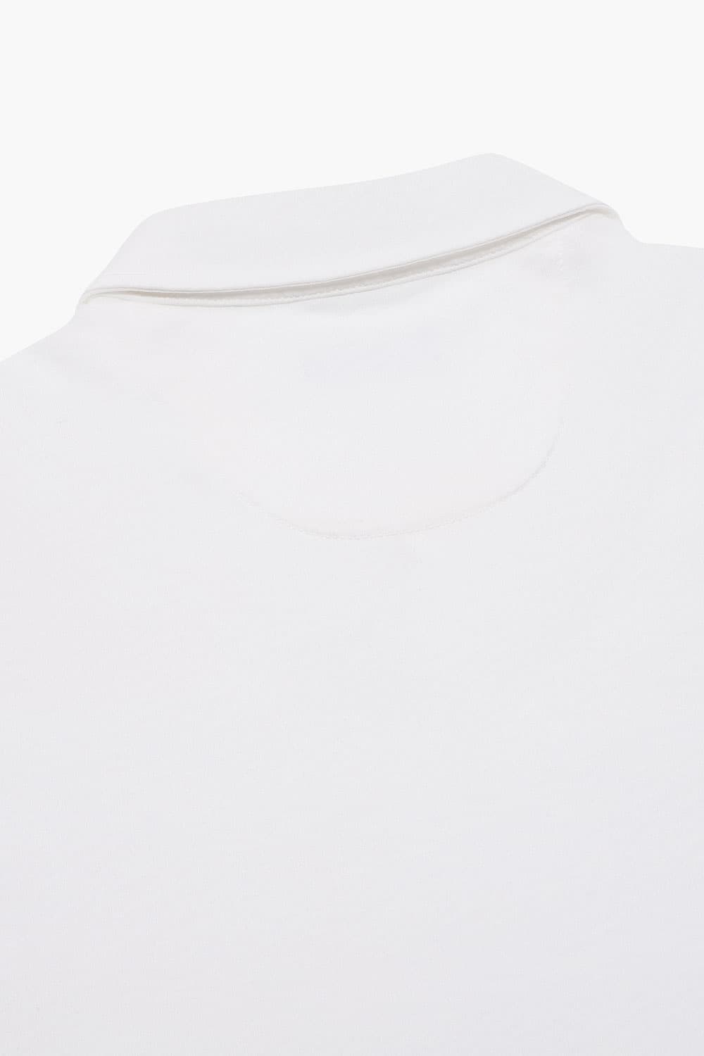 코튼 폴로 반소매 티셔츠 화이트 RE3SMBAPO501R01