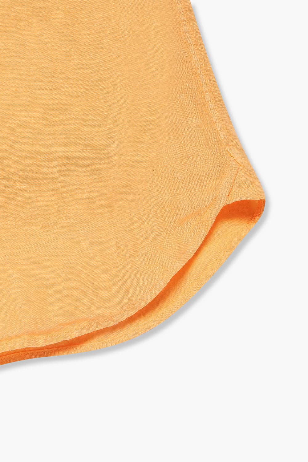 린넨 솔리드 셔츠 오렌지 RE3SMBASH107R40