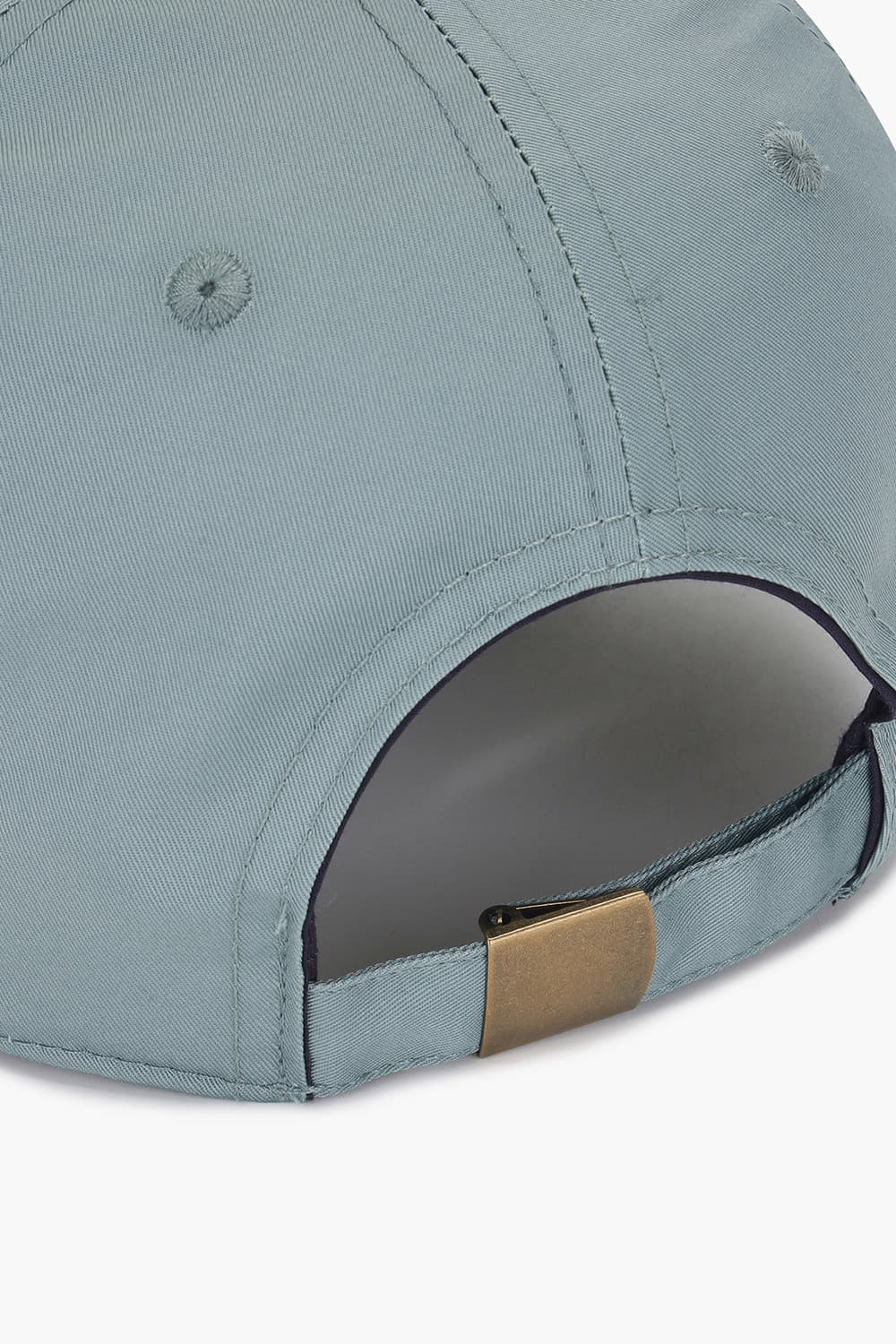 코튼 일러스트 H 로고 003 라이트그린 볼캡