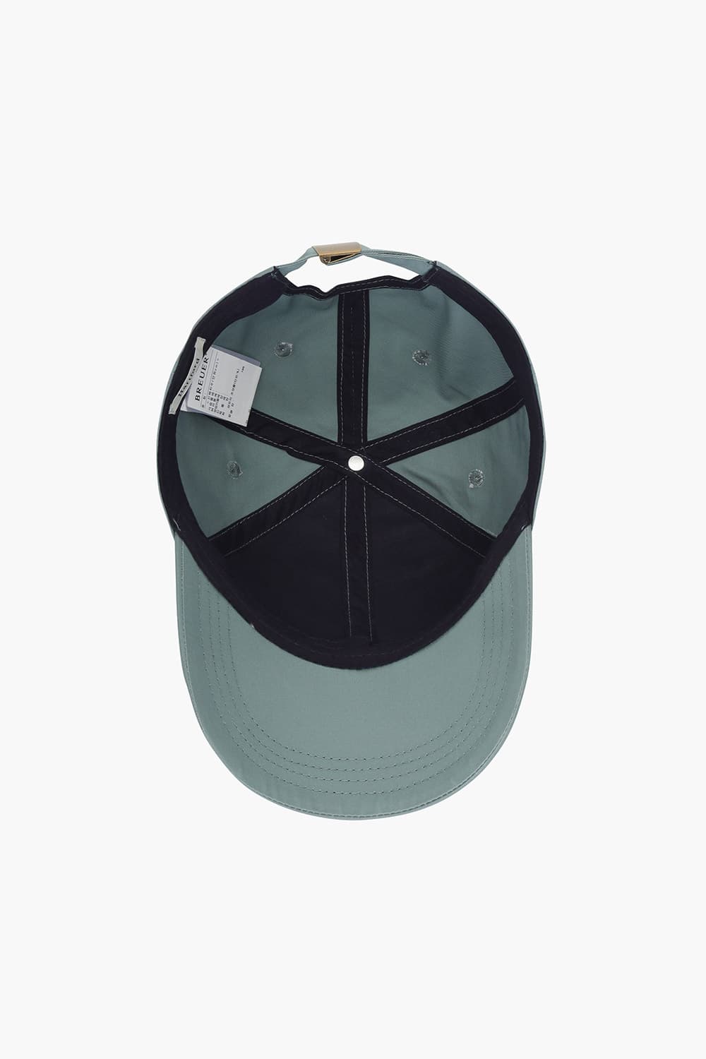 코튼 일러스트 H 로고 003 라이트그린 볼캡