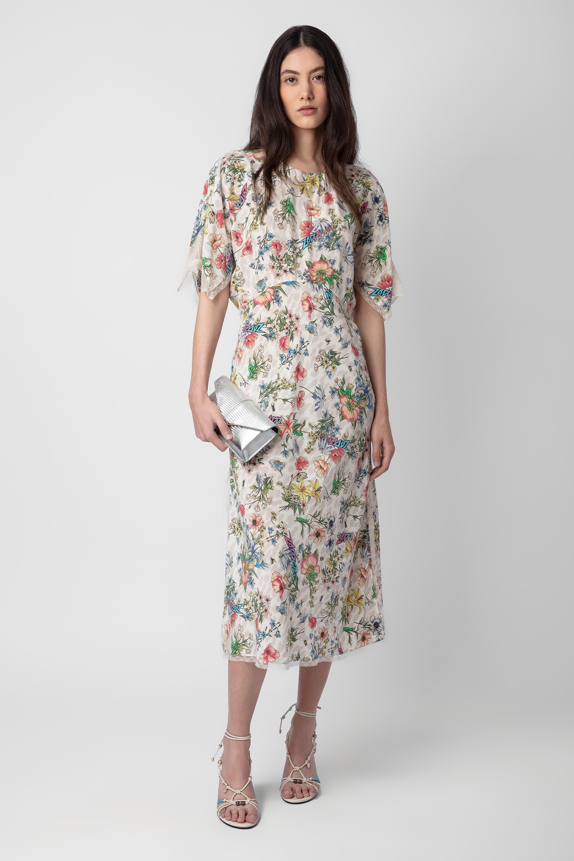 Rey Garden Silk Dress