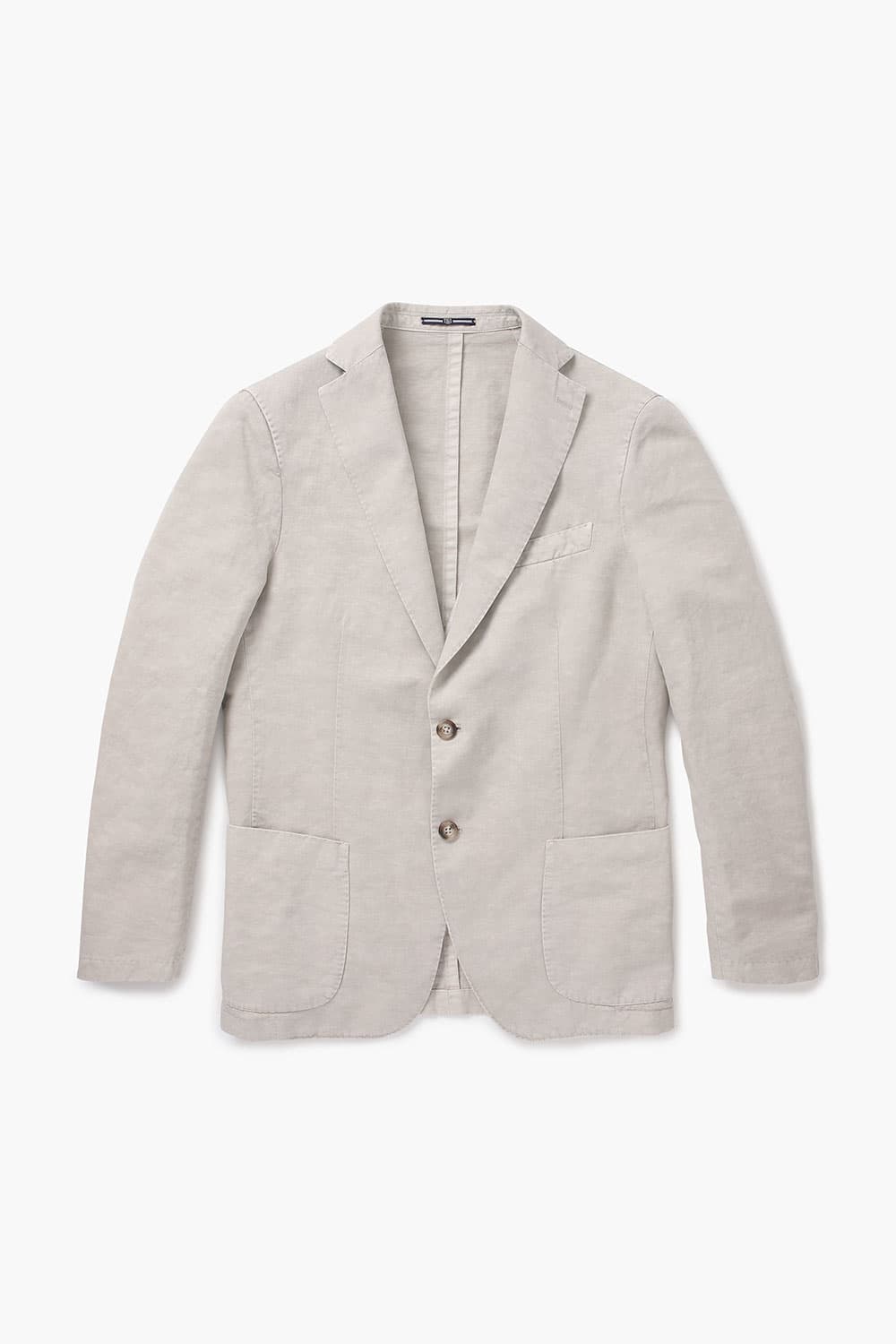 린넨 셰비 가먼트다잉 테일러드 자켓 GSP3529P352905
