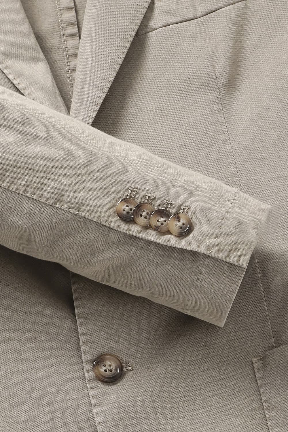 면 혼방 셰비 가먼트다잉 테일러드 자켓 GSP3531P353104