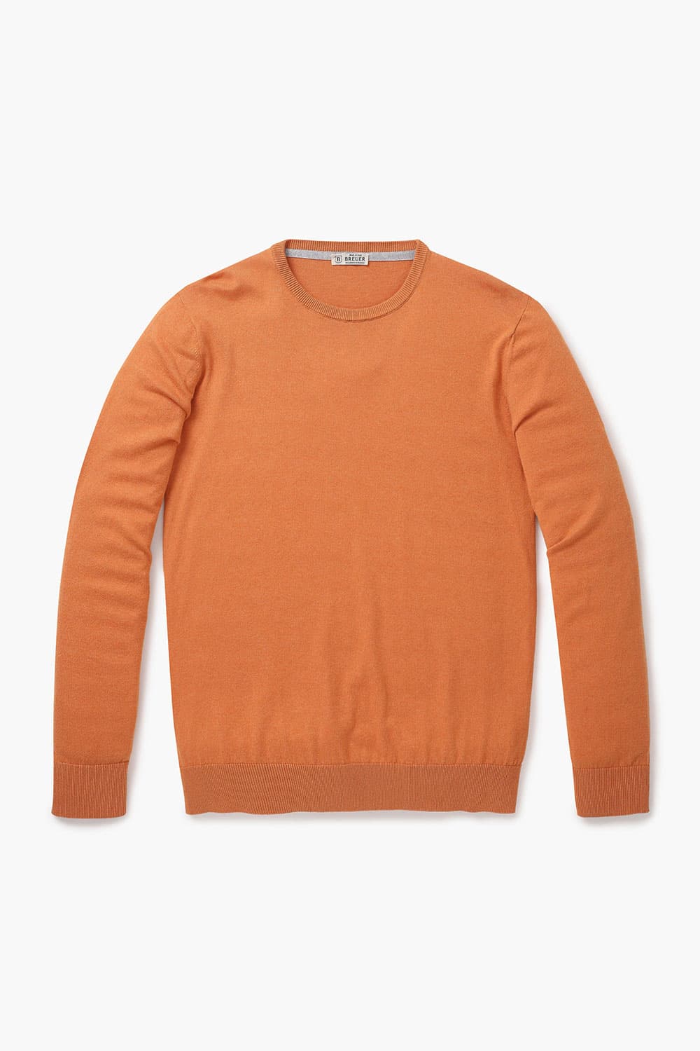 코튼 크루넥 긴소매 니트 BR601NCP452913