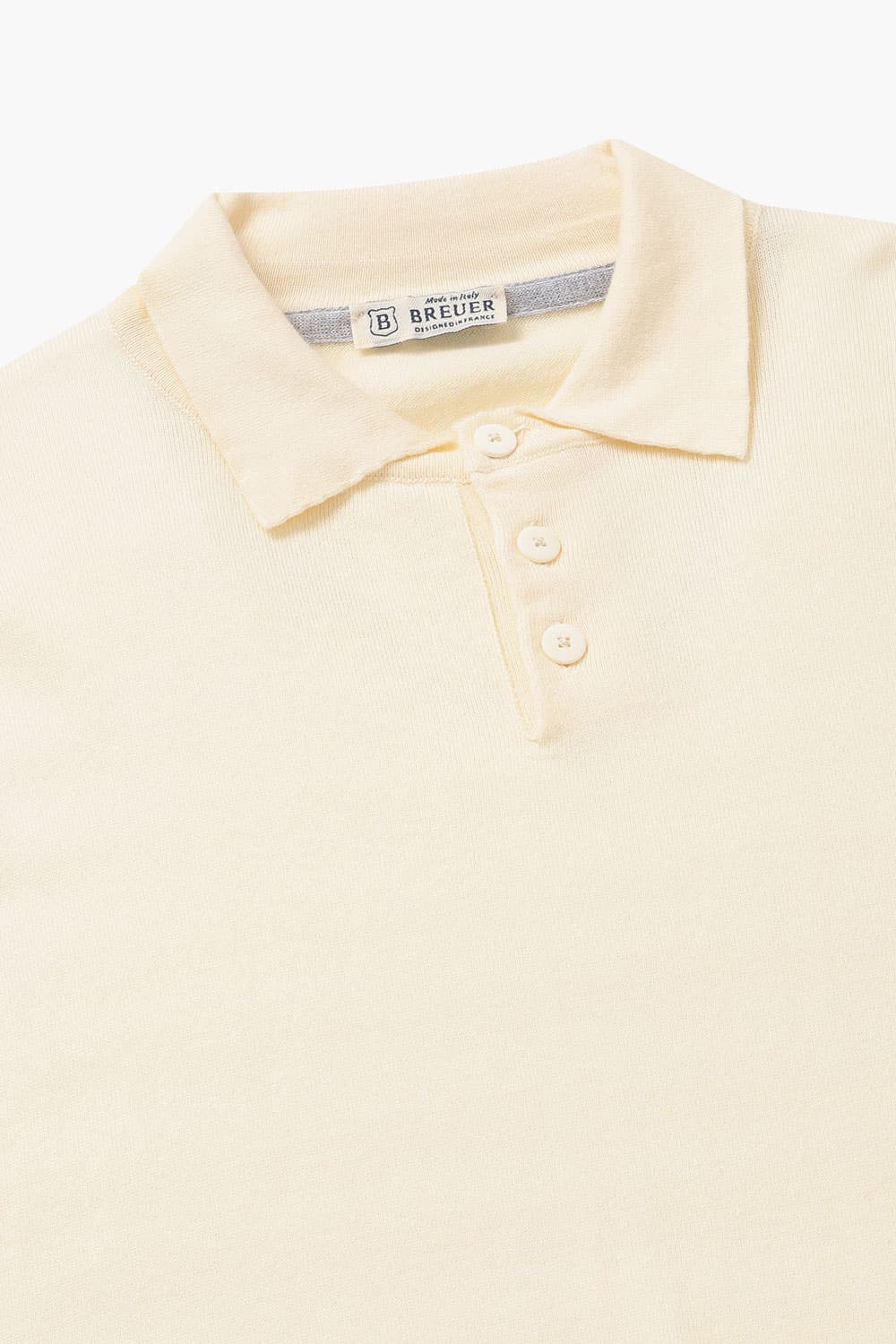 코튼 폴로 긴소매 니트 BR603P452907