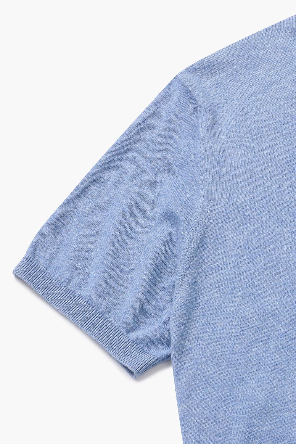 코튼 크루넥 반소매 니트 BR601MCP452904