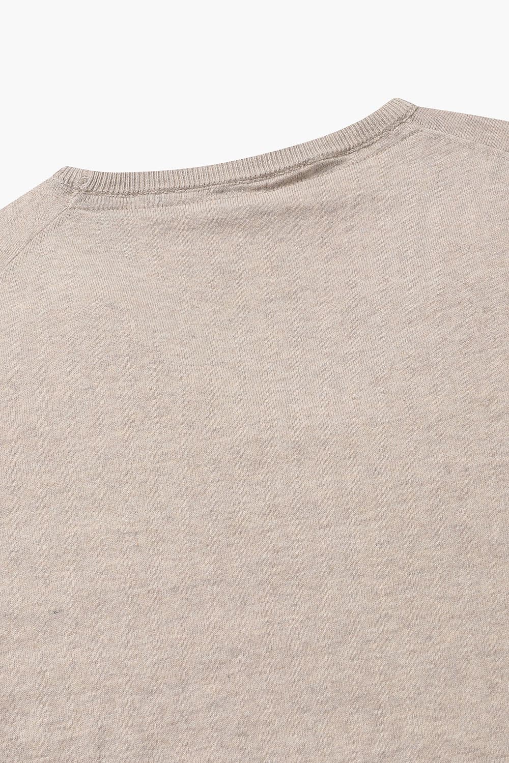 코튼 크루넥 반소매 니트 BR601MCP452905