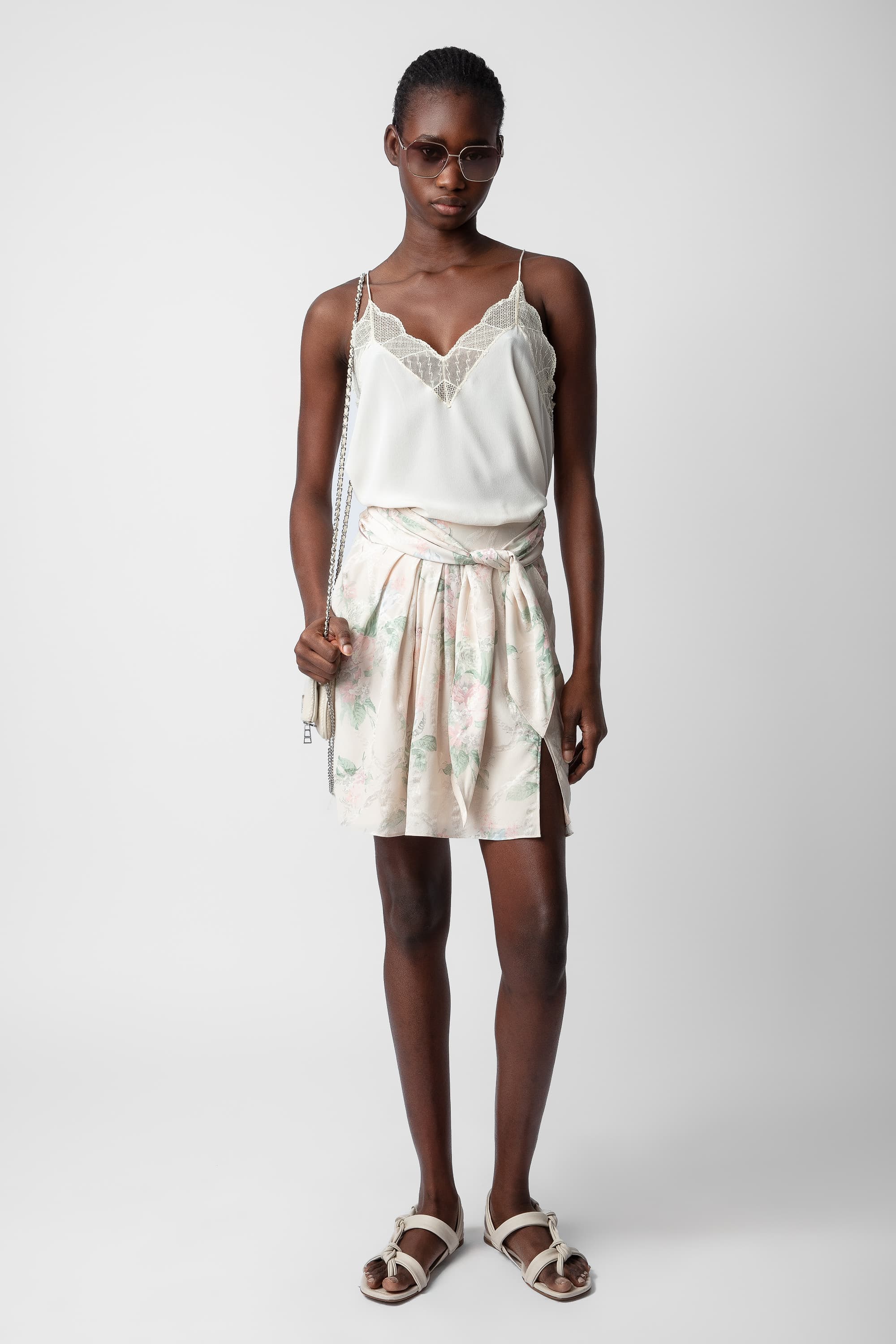 Joji Silk Skirt