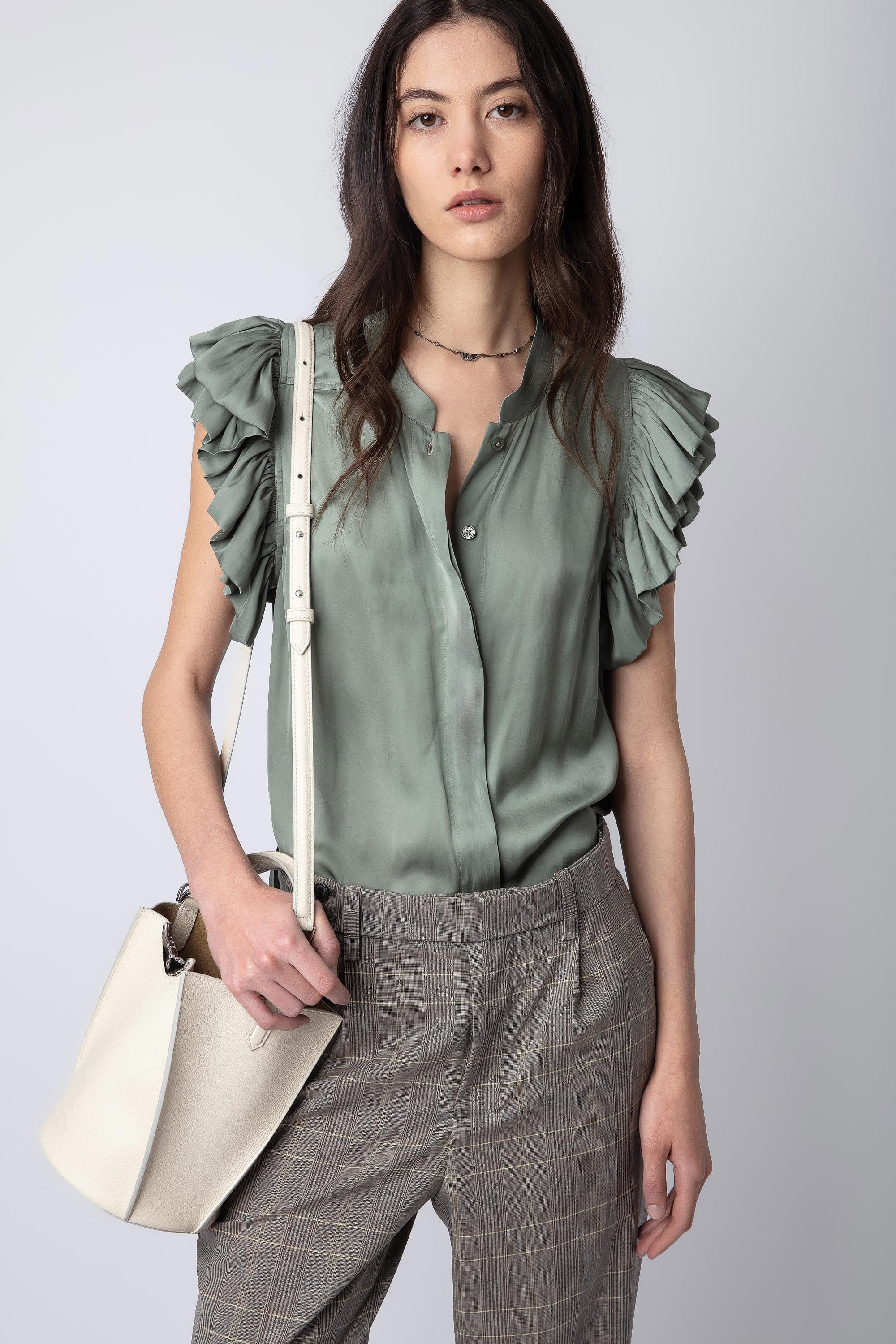 Tiza Satin Blouse
