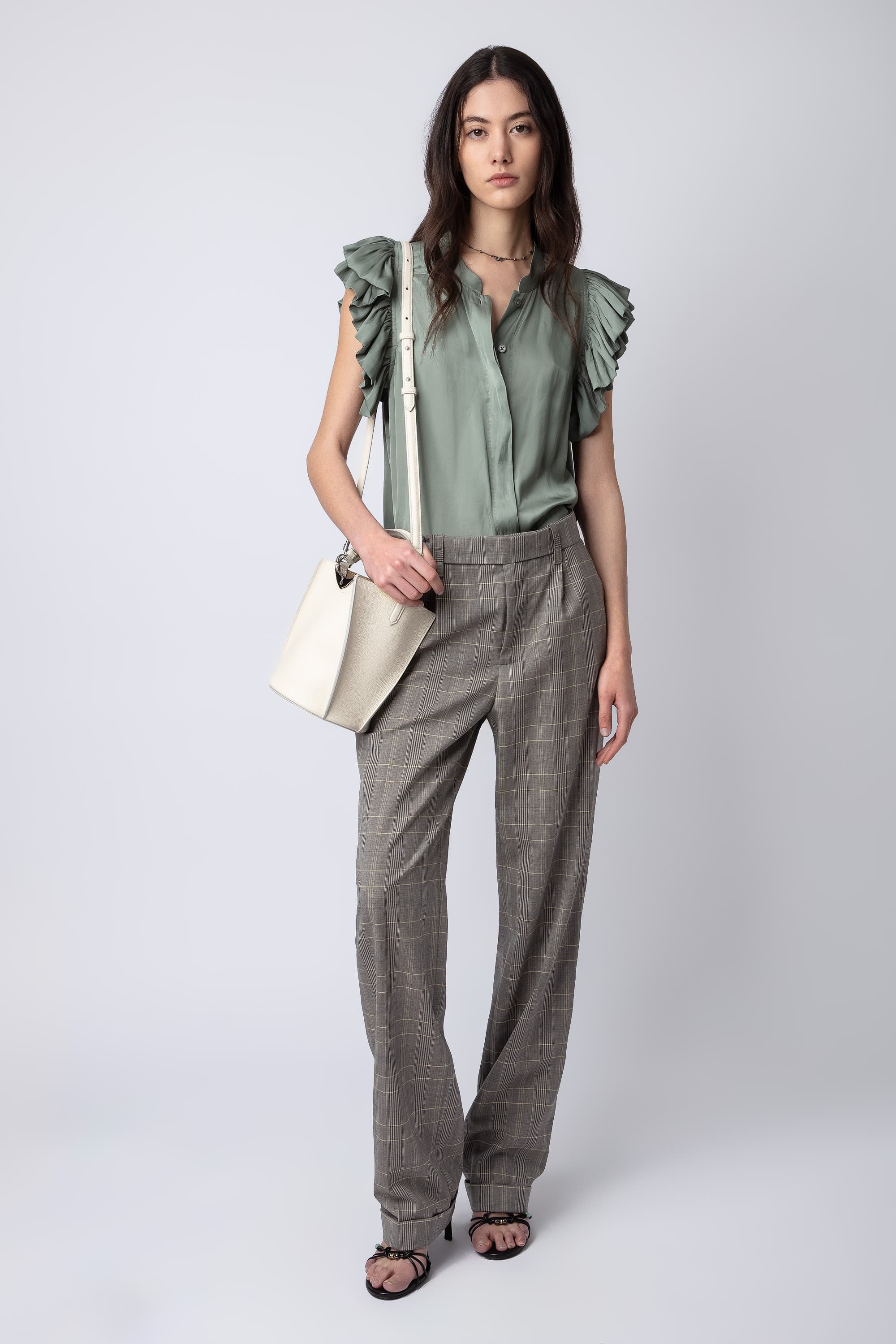 Tiza Satin Blouse
